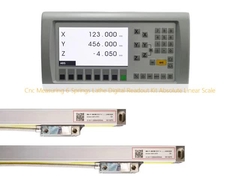 Cnc pomiar 6 sprężynowy zestaw cyfrowego odczytu obrotowego Absolutna skala liniowa