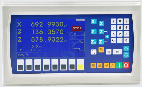 Easson ES-14B Tokarka o stałej prędkości 3-osiowy cyfrowy system odczytu